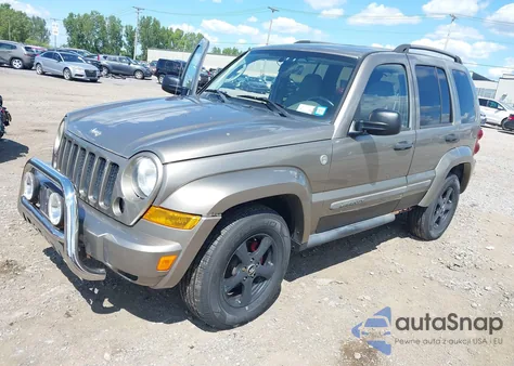 2007 Jeep Liberty Sport из США, поврежденный, VIN 1J4GL48K17W697151